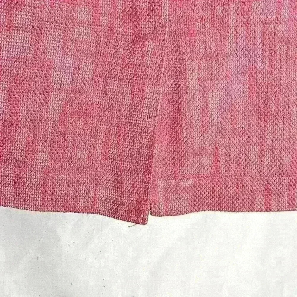 Talbots Women's Pink‎ Linen Blend Lined Pencil Skirt Size 14 - Picture 6 of 8